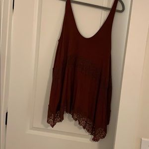 Cute and long tank top